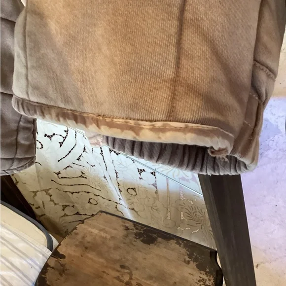 Free People Dolman Quilted Jacket M Champagne Diamonds - Picture 9 of 16